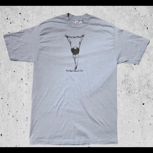 80s vintage Funkadelic “Free your mind” album T-shirt Single stitch, size large - Picture 3 of 4